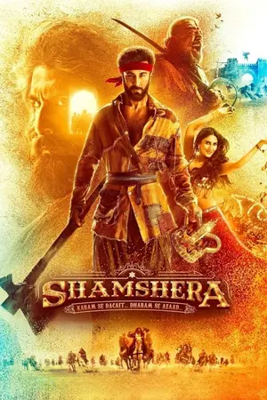 Shamshera (2022) Hindi HD Poster