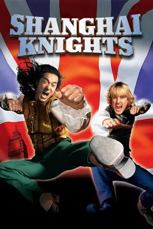 Shanghai Knights (2003) Hindi Dubbed Poster
