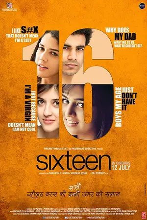 Sixteen (2013) Hindi HD Poster