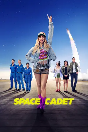 Space Cadet (2024) Hindi Dubbed Poster