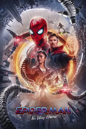 Spider Man No Way Home: Extended Version (2022) Hindi Dubbed Poster
