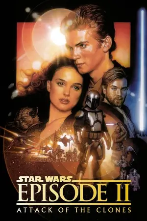 Star Wars: Episode II – Attack of the Clones (2002) Hindi Dubbed Poster