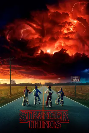 Stranger Things (2016) Hindi Season 1 Complete Netflix Poster