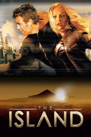 The Island (2005) Hindi Dubbed Poster