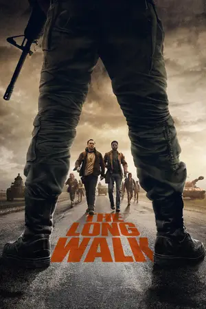 The Long Walk (2025) Hindi Dubbed AMZN Poster