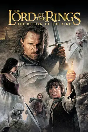 The Lord of the Rings: The Return of the King (2003) Hindi Dubbed Netflix Poster