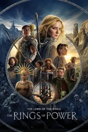 The Lord of the Rings: The Rings of Power (2022) Hindi Season 1 Complete Poster