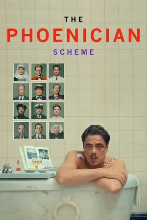 The Phoenician Scheme (2025) Hindi Dubbed HD Poster