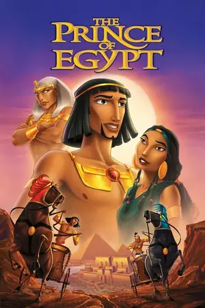 The Prince of Egypt (1998) Hindi Dubbed Poster