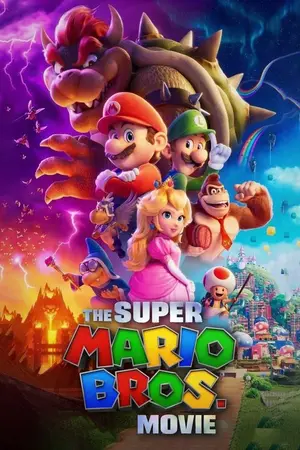 The Super Mario Bros. Movie (2023) Hindi Dubbed Poster