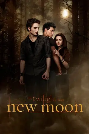 The Twilight Saga: New Moon (2009) Hindi Dubbed Poster