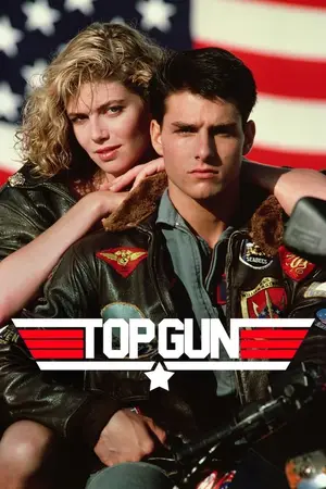 Top Gun (1986) Hindi Dubbed Poster