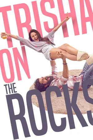 Trisha on the Rocks (2024) Hindi Dubbed Poster