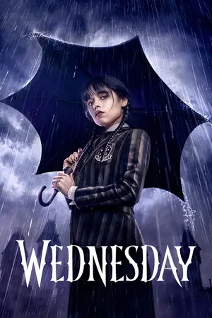 Wednesday (2022) Hindi Season 1 Complete Netflix Poster