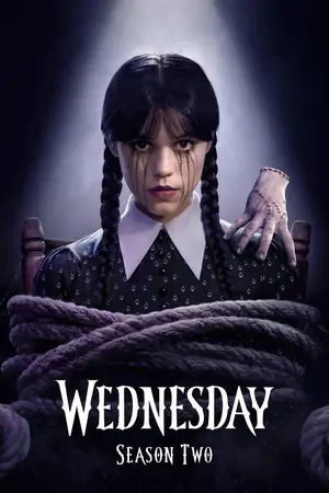 Wednesday (2025) Hindi Season 2 Complete Netflix Poster
