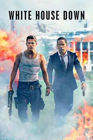 White House Down (2013) Hindi Dubbed Poster