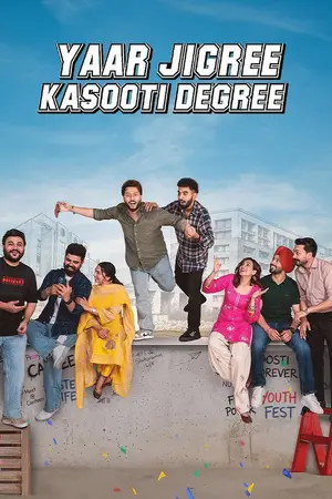 Yaar Jigree Kasooti Degree (2026) Punjabi HD AMZN Poster