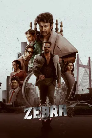 Zebra (2024) Hindi Dubbed AMZN Poster